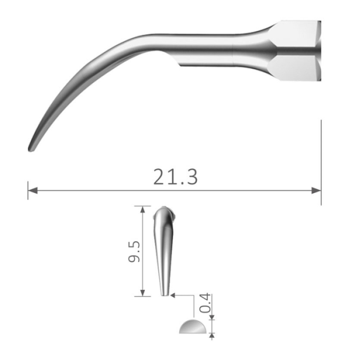 GS1 Scaling UIltraschall Spitze geeignet für Sirona