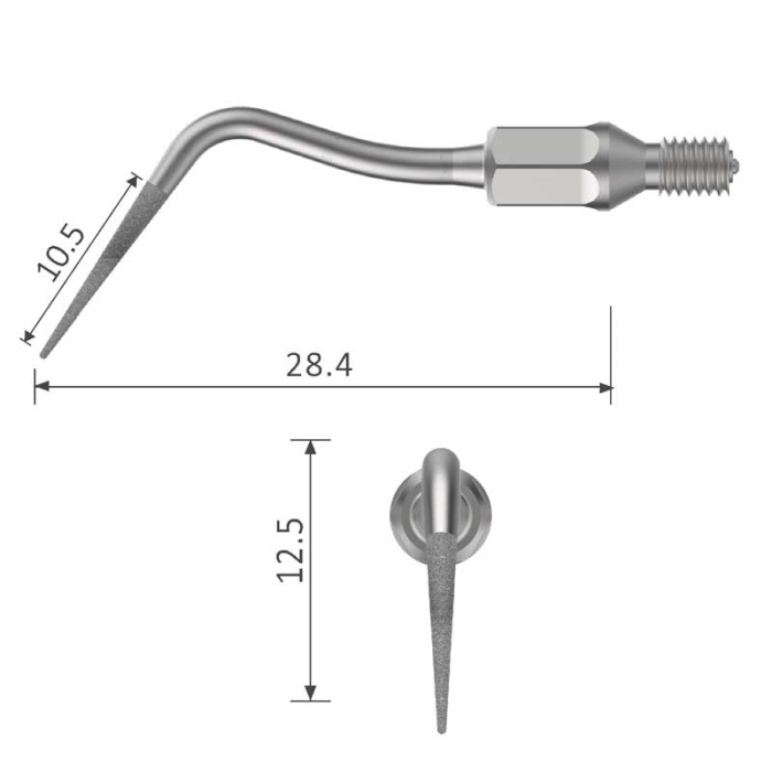 k#67 Airscaler Endo Spitze diamantiert geeignet für Kavo® Sonicflex