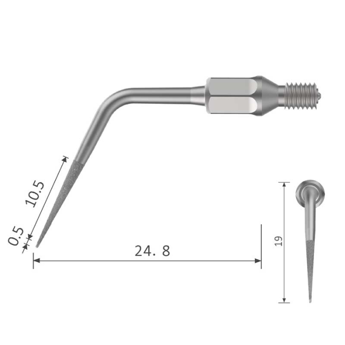 k#70 Airscaler Endo Spitze diamantiert geeignet für Kavo® Sonicflex