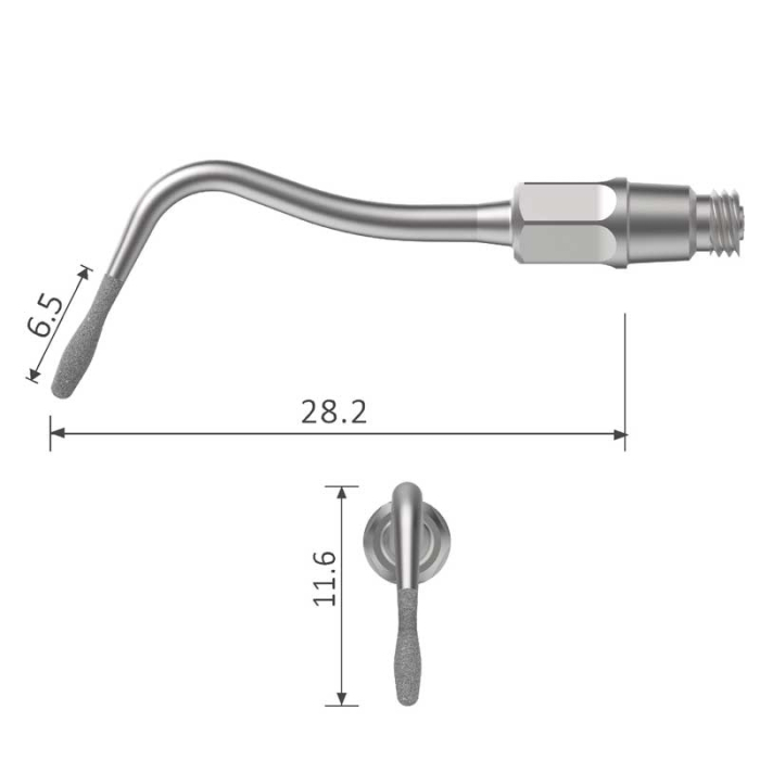 k66A  Airscaler Endo Spitze diamantiert geeignet  für KaVo® SONICflex® quick