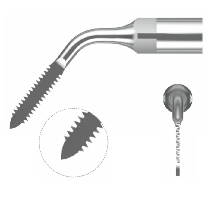 E-Pirahna Ultraschall Extraktionsspitze geeignet für EMS® Surgery