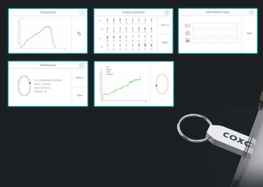 C-Sailor Pro+ Implantationssystem mit Licht