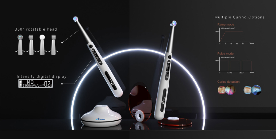 Polymerisationslampe Curing Pen 4 LED´s