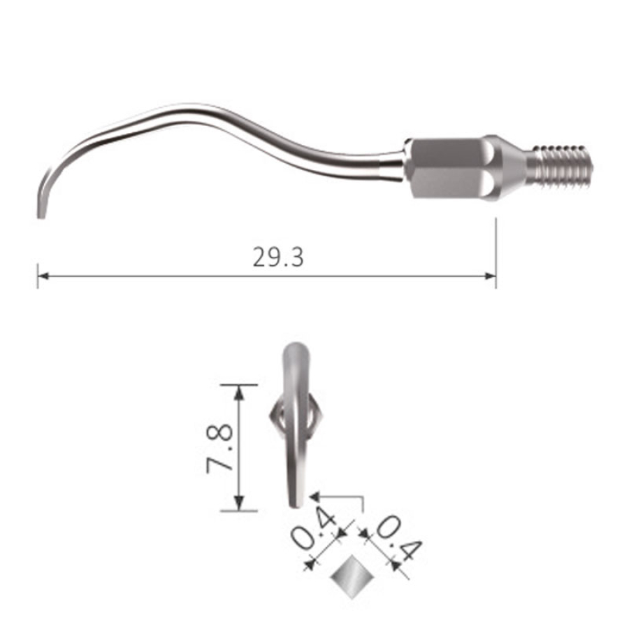 k#5 (GK1) Perio Airscaler Spitze geeignet für KaVo® SONICflex®, NSK® Ti-Max