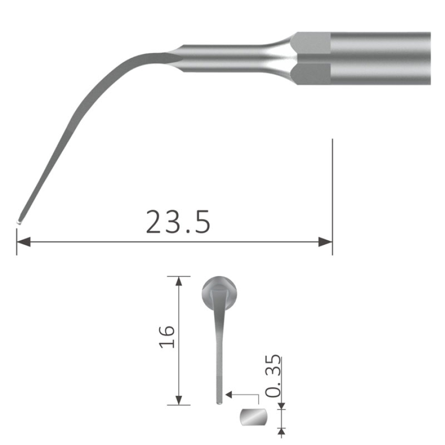 k203 Perio Ultraschall Spitze geeignet für Kavo® Piezo LED