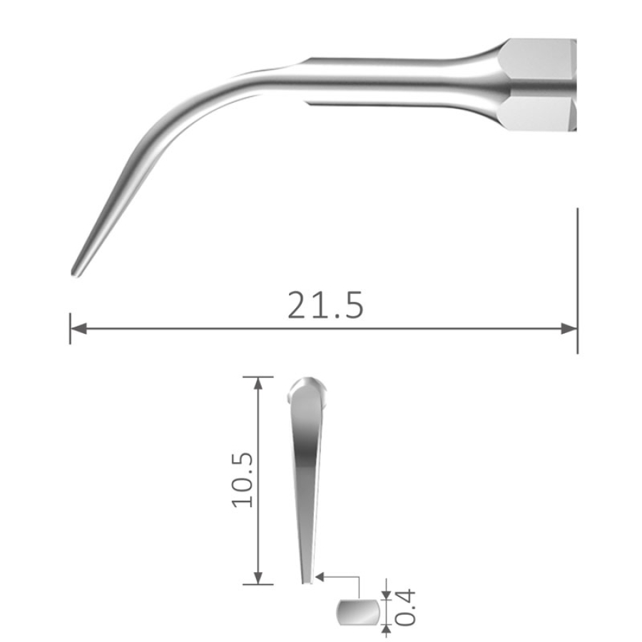 G4 UItraschall Scaling Spitze geeignet für EMS®