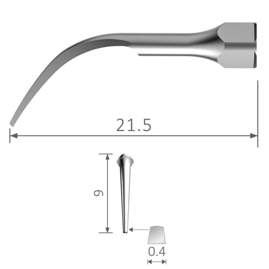 PD1 Perio UIltraschall Spitze geeignet für Satelec®