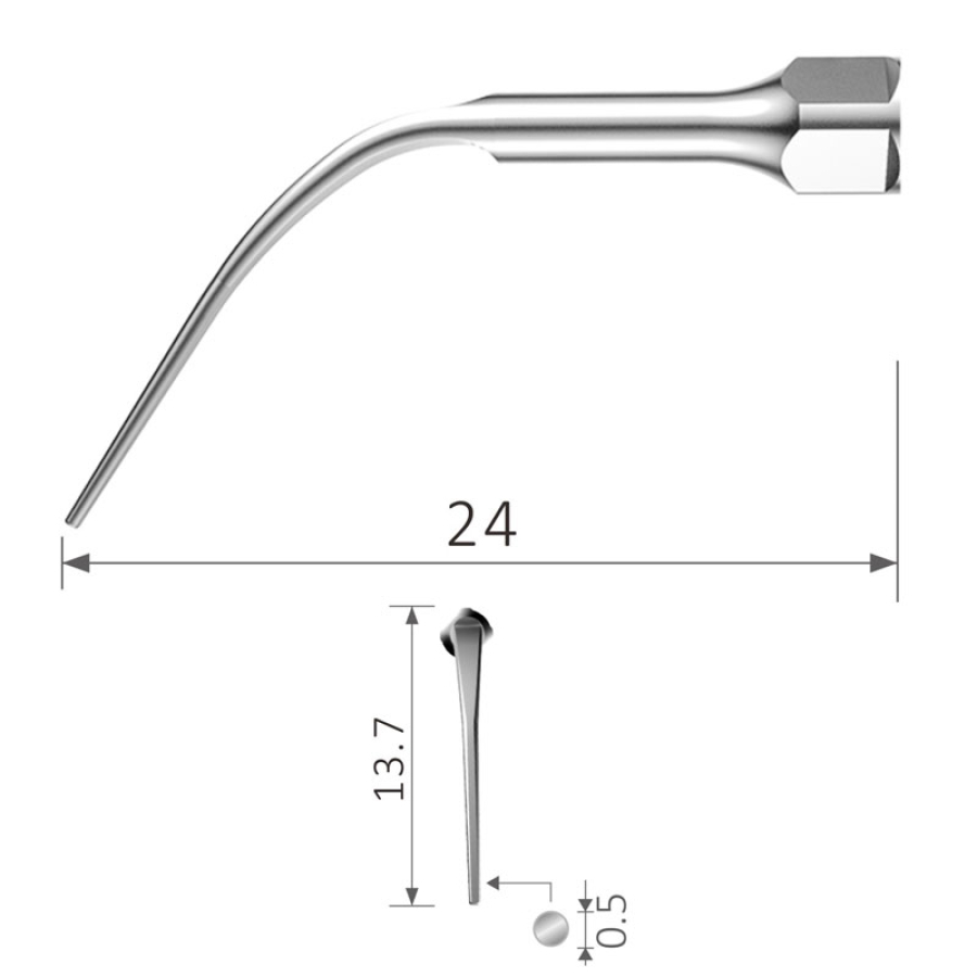 PD3 Perio Ultraschall Spitze geeignet für Satelec®