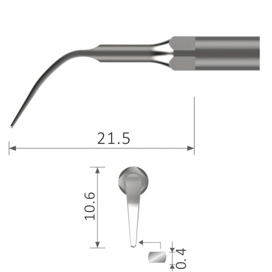 eA Ultraschall Scaling Spitze geeignet für EMS®