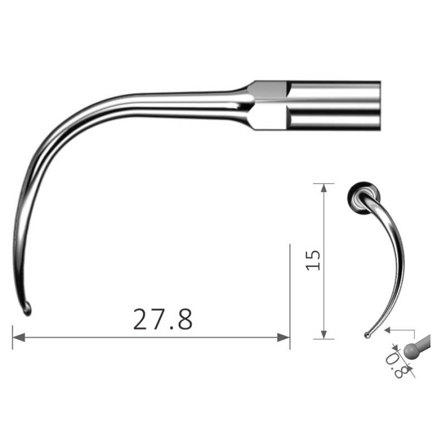 P54L Ultraschall Perio Spitze geeignet für EMS®
