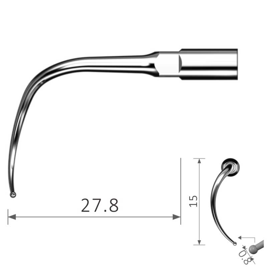 P54R Ultraschall Perio Spitze geeignet für EMS®