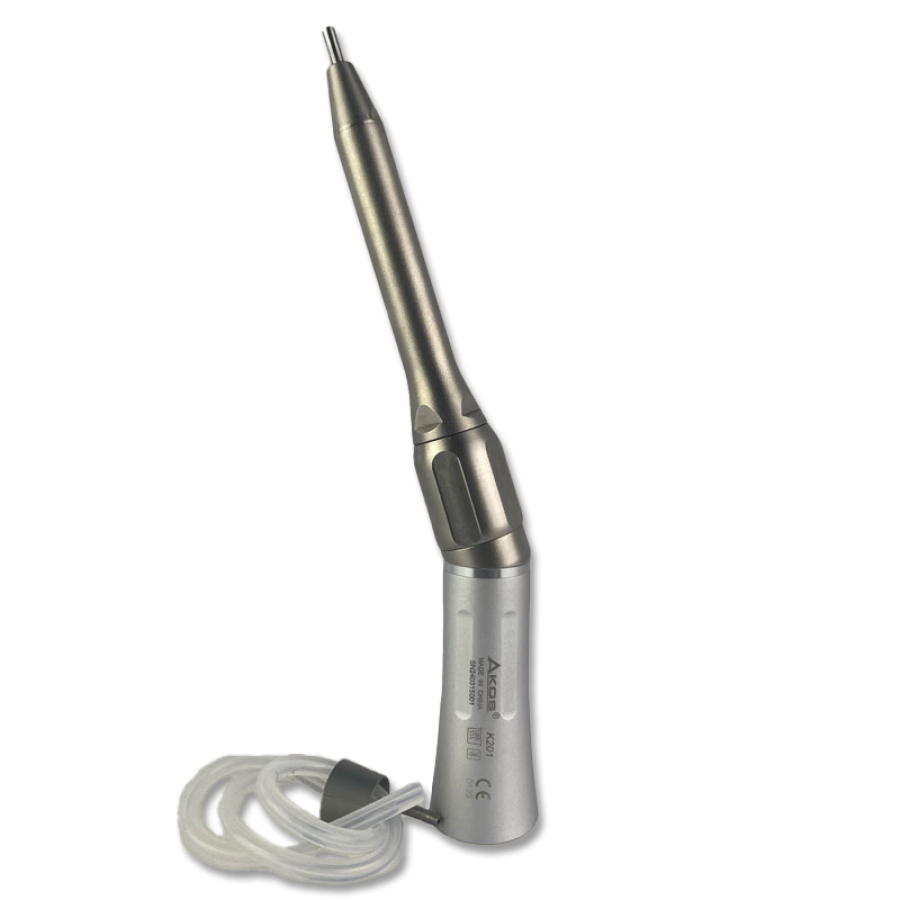 Akos K201 chirurgisches Handstück kniegebogen mit Außenkühlung & ohne Licht