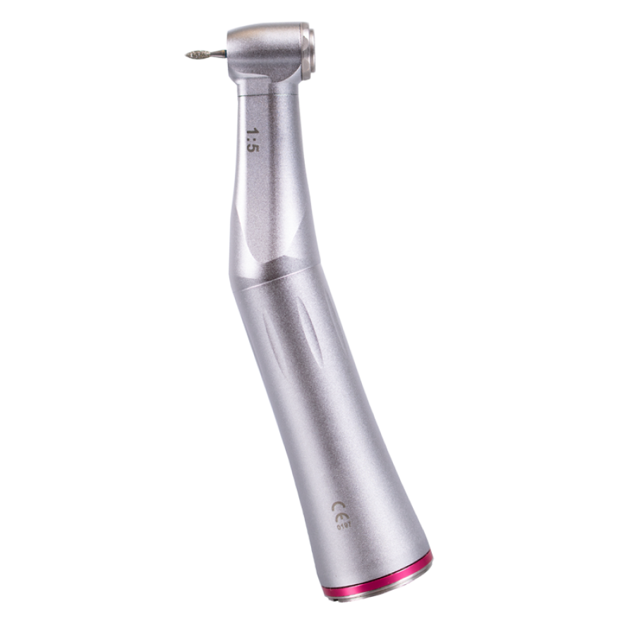 Winkelstück rot 1:5 mit Licht & Spray