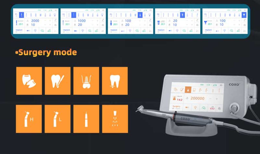 C-Sailor Pro+ Implantationssystem mit Licht