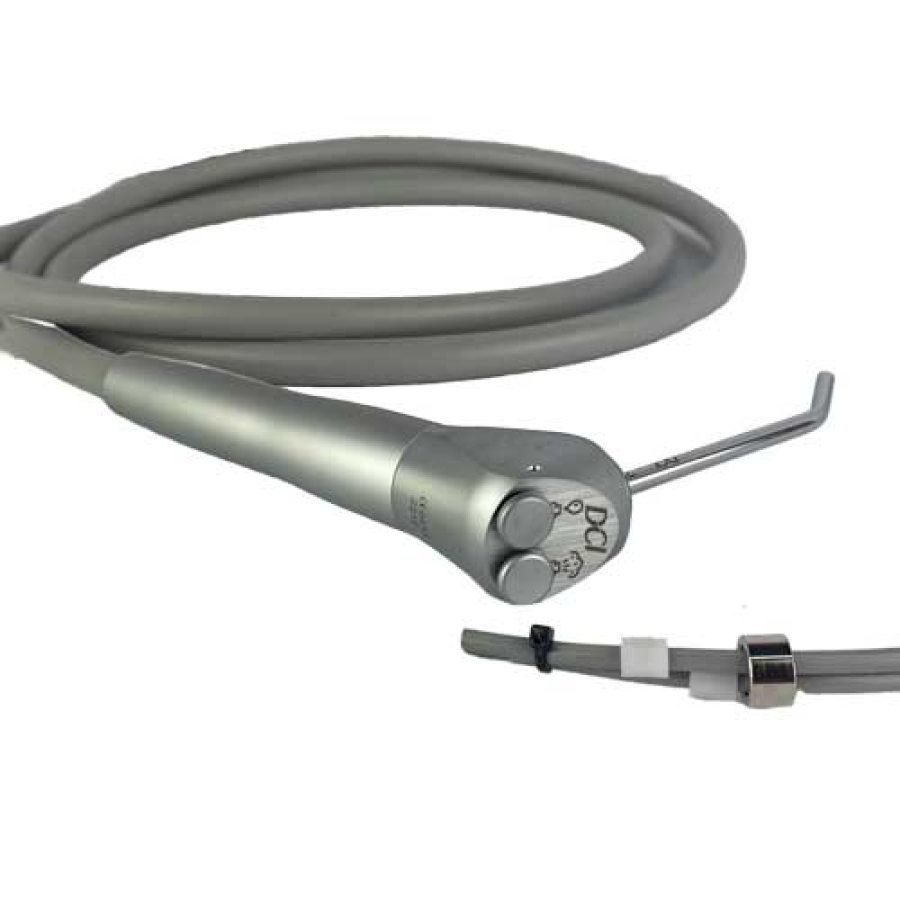 DCI 3-Funktionsspritze Quick-Clean Standard, inkl. Silikonschlauch, grau