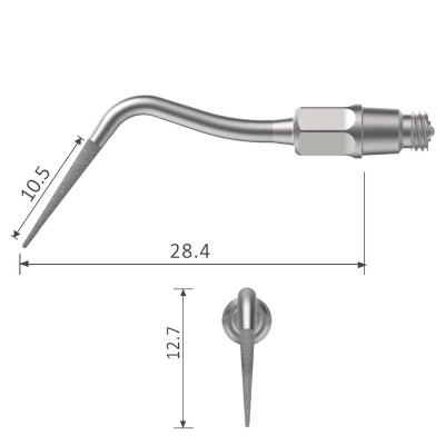 k67A  Airscaler Endo Spitze diamantiert geeignet für KaVo® SONICflex® quick